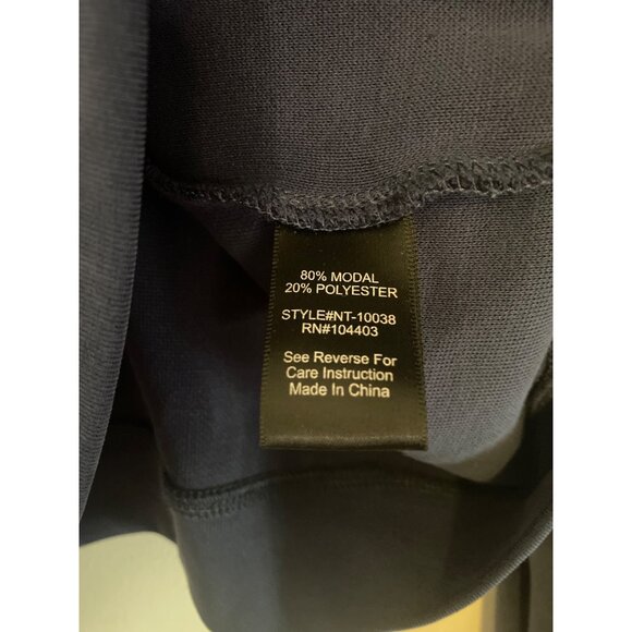 As Revival Navy Blue Oversized Slouchy Hoodie With Drawstrings Women’s L - Picture 6 of 6